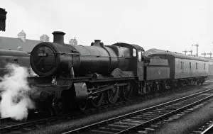 Grange Class locomotive, no. 6864, Dymock Grange at Oxford, 1958 Grange Class locomotive, no. 6864, Dymock Grange at Oxford, 1958