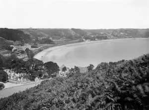Print of St Brelades Bay, Jersey, June 1925