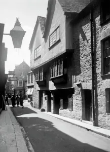 GWR Museum STEAM Prints: Fore Street, Fowey, Cornwall, c. 1930s