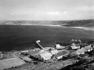 Cornwall Railway History Prints: Sennen Cove near Lands End, Cornwall, c. 1950