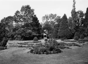 Droitwich Spa Park Print, August 1923