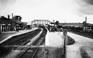 <b class=qtipBold><figcaption>Hungerford Station, c1910</figcaption></b><br><br><em>© STEAM Picture Library 2008 - All Rights Reserved</em> Hungerford Station, c1910
