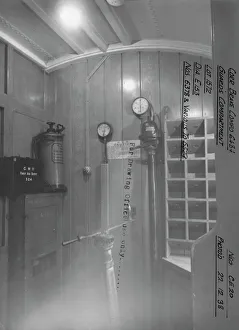 Internal view of brake composite carriage No. 6484 Internal view of brake composite carriage No. 6484