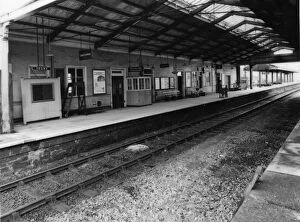 Images Dated 3rd July 2007: Internal View of Frome Station, Somerset, c.1970