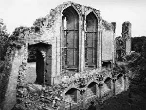 Kenilworth Castle, Banquet Hall, July 1935 Kenilworth Castle, Banquet Hall, July 1935