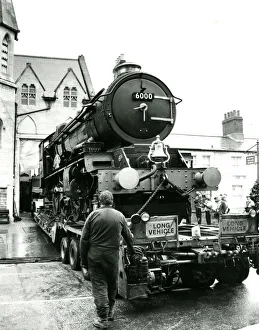 King Geoge V outside the old Swindon Railway Museum, March 1992 King Geoge V outside the old Swindon Railway Museum, March 1992