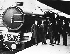 King George V at Birmingham Snow Hill Station, 1927 King George V at Birmingham Snow Hill Station, 1927