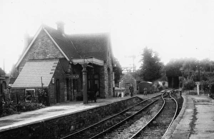Kington Station, Herefordshire, July 1957 Kington Station, Herefordshire, July 1957