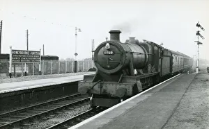 Loco No 6959 Peatling Hall, at Honeybourne Junction Loco No 6959 Peatling Hall, at Honeybourne Junction