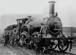 Rover Class Locomotive Print - 1871 Broad Gauge Design