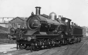 Locomotive No. 3077 Print - Princess May, a 1899 Dean single locomotive