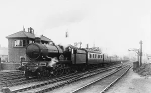 Castle Class Locomotive Prints: Carmarthen Castle Locomotive Print