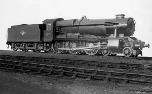 Prints of Seen here fitted with a double chimney. Built 1946 Standard Gauge Prints: County Class Locomotive Print - County of Dorset, 1959