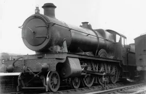 Steam Train Heritage Sites Prints: Hall Class locomotive, No. 4913, Baglan Hall