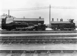 Prints of 4-6-2 Pacific class locomotive. Built 1908. Rebuilt in 1924 to become a Castle class 4-6-0 Viscount Churchill Locomotive Prints: The Great Bear Print: 4-6-2 Pacific Locomotive
