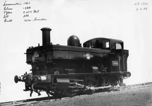 BR Pannier Tank No. 1368 Print, 1959