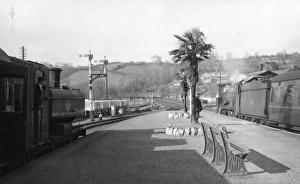 Lostwithiel Station, Cornwall, April 1960 Lostwithiel Station, Cornwall, April 1960