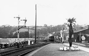 Lostwithiel Station, Cornwall, September 1956 Lostwithiel Station, Cornwall, September 1956