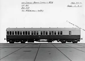 Non corridor brake composite carriage, no. 6218 Non corridor brake composite carriage, no. 6218