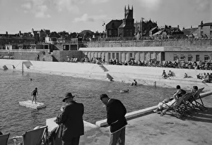 Penzance Lido, late 1930s Penzance Lido, late 1930s