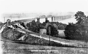 Print of Severn Bridge Station, Gloucestershire, c. 1910