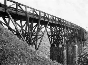 Print of Penryn Viaduct, early 1920s