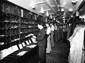 Post Office Sorting Van, 1st July 1935 Post Office Sorting Van, 1st July 1935