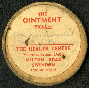 Prescription ointment from the Swindon Medical Fund Society Prescription ointment from the Swindon Medical Fund Society