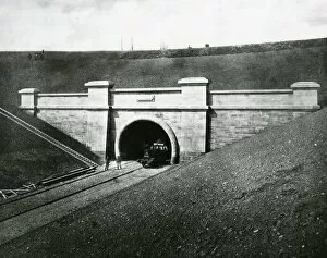 Images Dated 26th February 2008: The Severn Tunnel, c1886