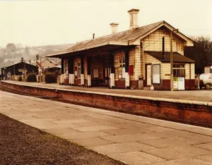 Cornwall Railway History Prints: Lostwithiel Station, Cornwall, c. 1970s
