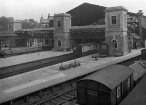 Isambard Kingdom Brunel Prints: Exeter St Davids Station Print, 1912