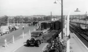Pilning High Level Station Print, 1958