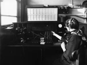 GWR Museum STEAM Prints: Paddington Telephone Exchange, London, 1906
