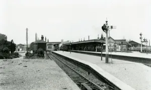 Didcot Station Print, Oxfordshire, c. 1950s