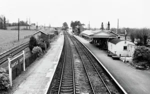 Castle Cary Station Print, c. 1950s, Colour Photograph