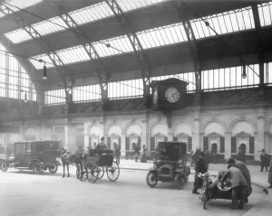 Birmingham Snow Hill Booking Hall Concourse Print, 1912