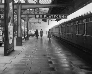 Print of Birmingham Snow Hill Station, c.1940s