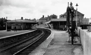 Print of Swindon Town Station, 1881-1961