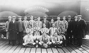 Swindon Loco Department Football Team, 1921-1922 Swindon Loco Department Football Team, 1921-1922