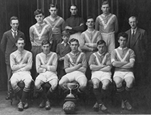Swindon Works, J Shop (Iron Foundry) Football Club, 1930-1931 Swindon Works, J Shop (Iron Foundry) Football Club, 1930-1931