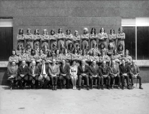 1972 Apprentice Training School Print from STEAM Museum