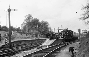 Uffington Station, Oxfordshire, April 1959 Uffington Station, Oxfordshire, April 1959