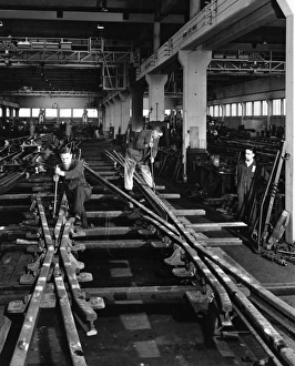 X Shop, Points and Crossings Shop, c1950 X Shop, Points and Crossings Shop, c1950