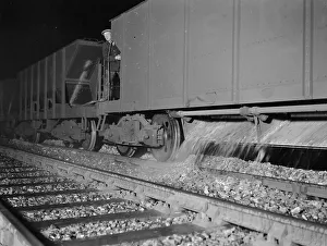 Ballasting the line near Gillingham, 1931 Ballasting the line near Gillingham, 1931