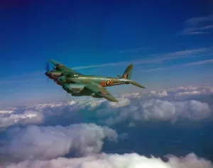 Services Prints: De Havilland Mosquito B.XVI Print