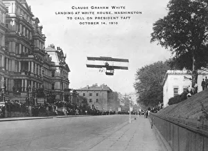 Claude Grahame White landing in Washington, DC Claude Grahame White landing in Washington, DC