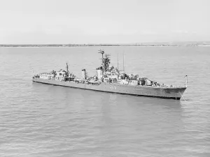 HMCS Huron Print: Royal Air Force Photograph