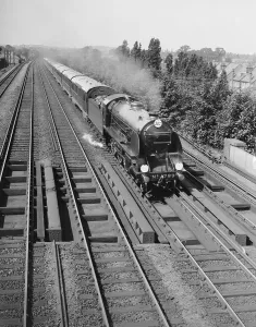 King Arthur Prints: Bournemouth Limited Southern Railway King Arthur Class 4-6-0 Locomotive Print