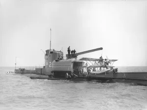 Parnall Peto Print from HMS M2 Submarine Launch