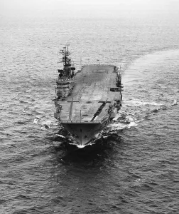 Warship Prints: HMS Ark Royal Print, 1954 Warship Image